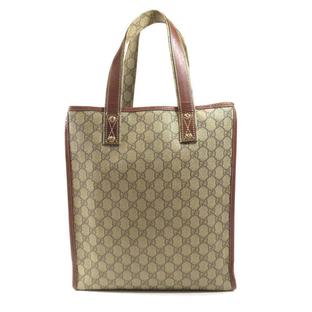 Gucci Bag GG Web Supreme Line Tote Sherry beige brown